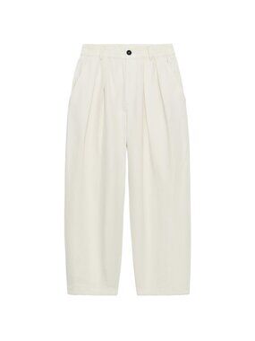 Zara LINEN PLEATED PANTS ZW COLLECTION